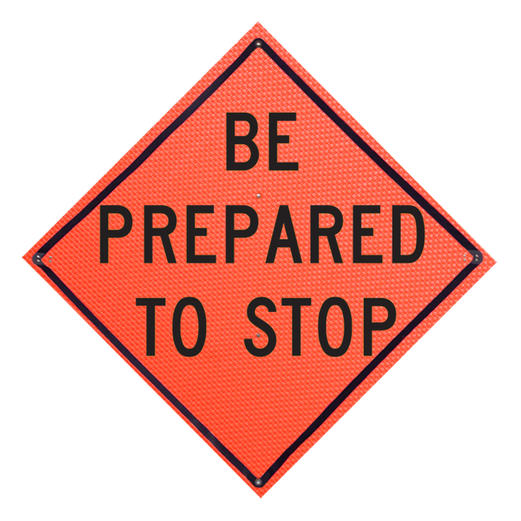 Eastern Metal, Mesh Roll-up Sign, Height 48 in, Width 48 in, Model# C-48-MO-4LEX-BPTS